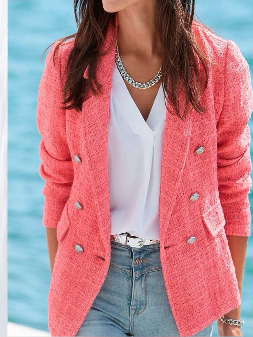 NWT! Lascana Boucle Blazer
